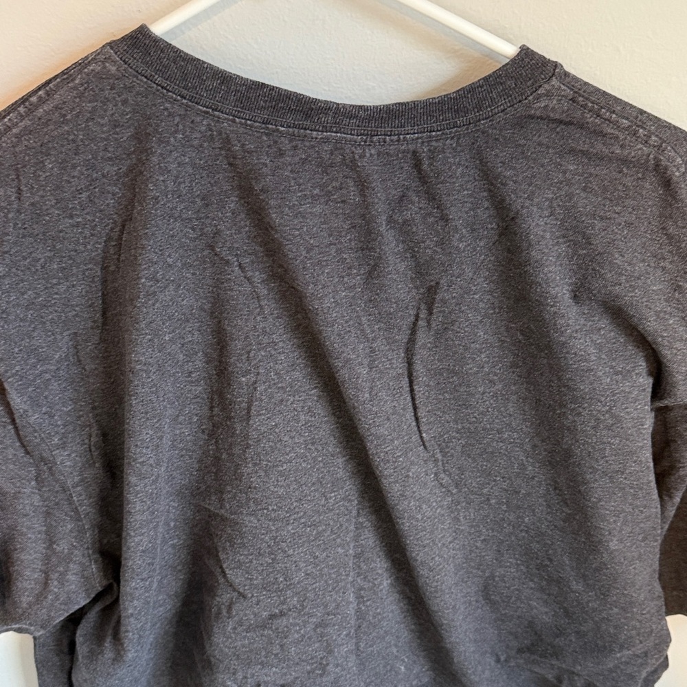 Carhartt Charcoal Tee with Yellow Logo - Picture 4 of 4